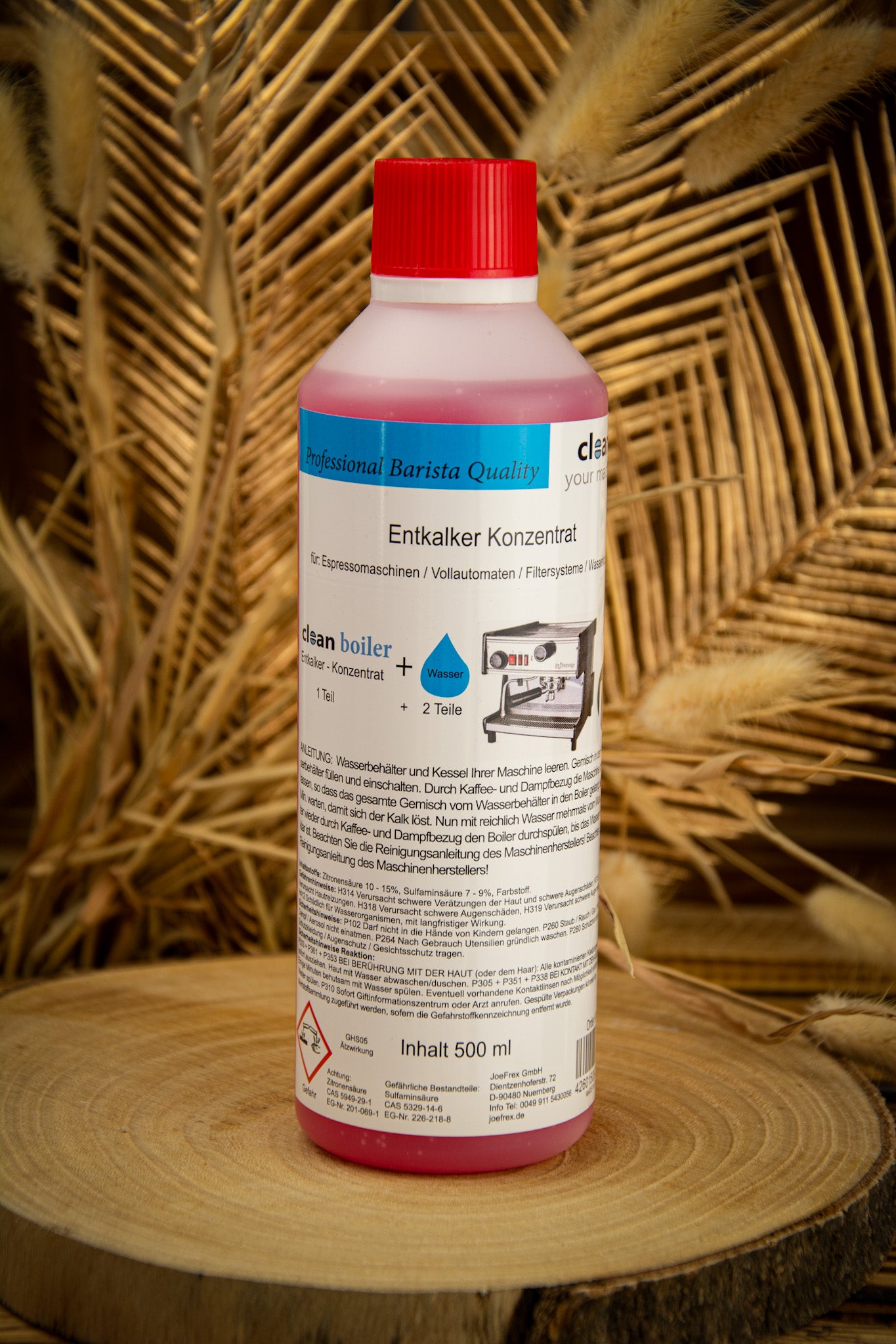 Kaffeeboiler Entkalker flüssig 500ml